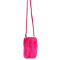 Preview: Bonnie Mini Felltasche Nerz pink, hängend